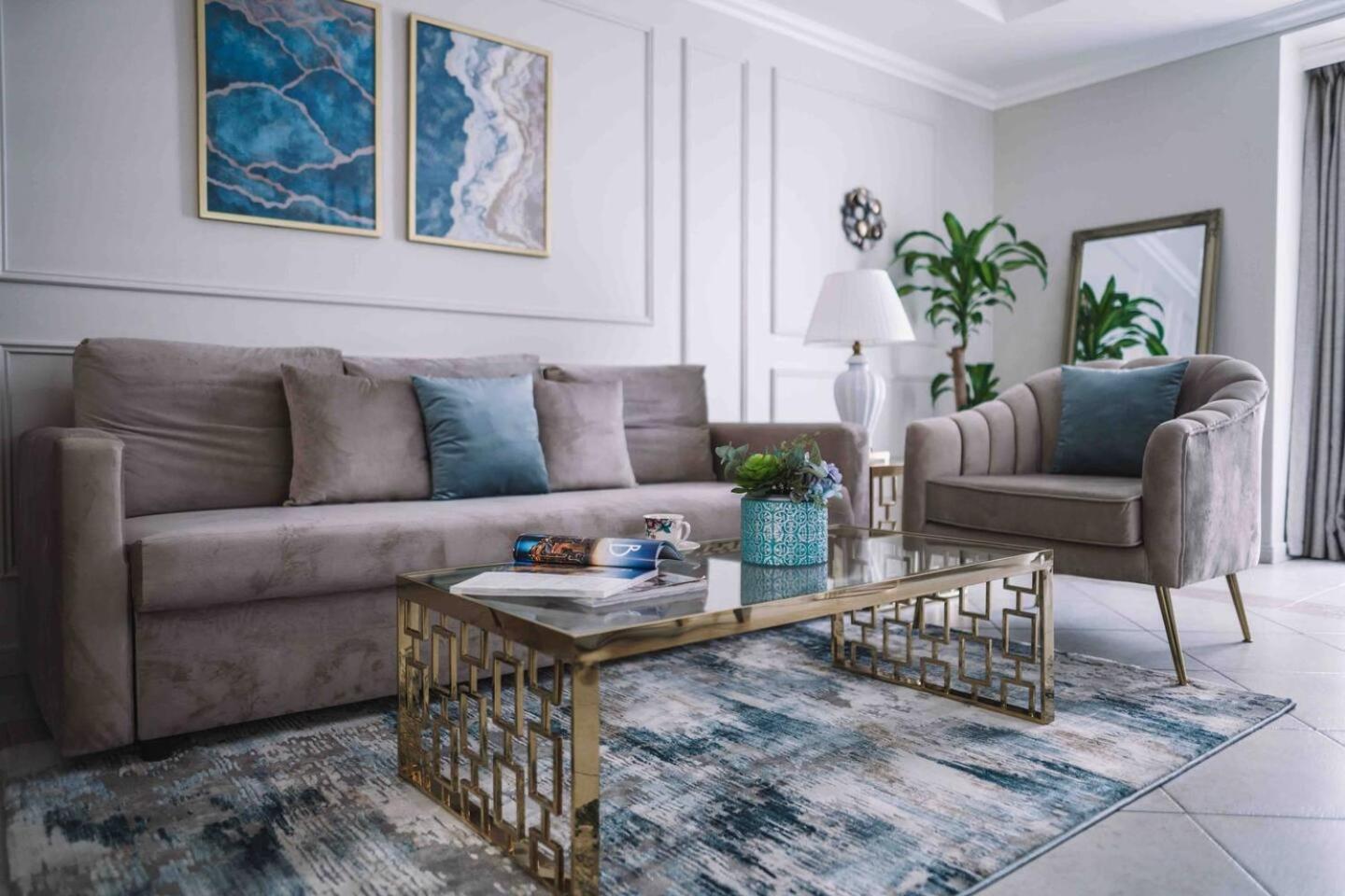 Sea & Palm View Elegant 1 Bedroom Apartment Dubai Esterno foto